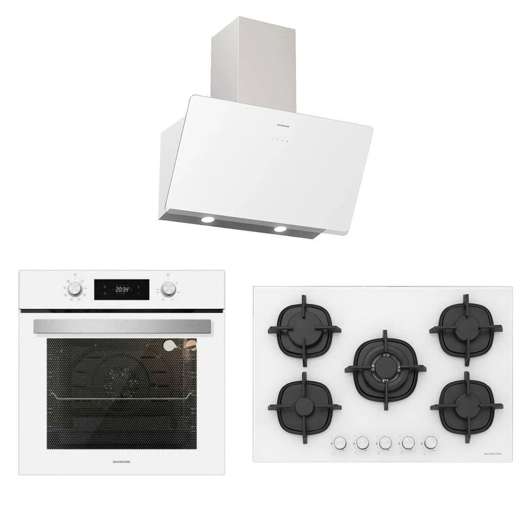 Silverline Ankastre Set 14 (6504W01 Fırın-5364W01 Ocak-3457 Dav)