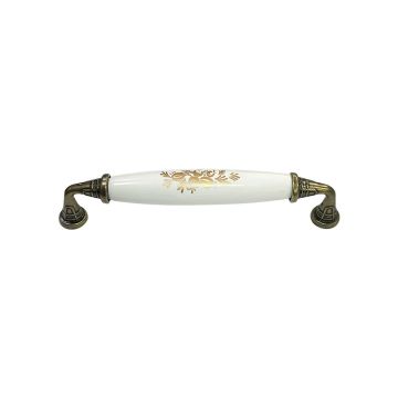 Eymen Polimer Kahve Çekirdeği Mobilya Kulp Altın 128 mm