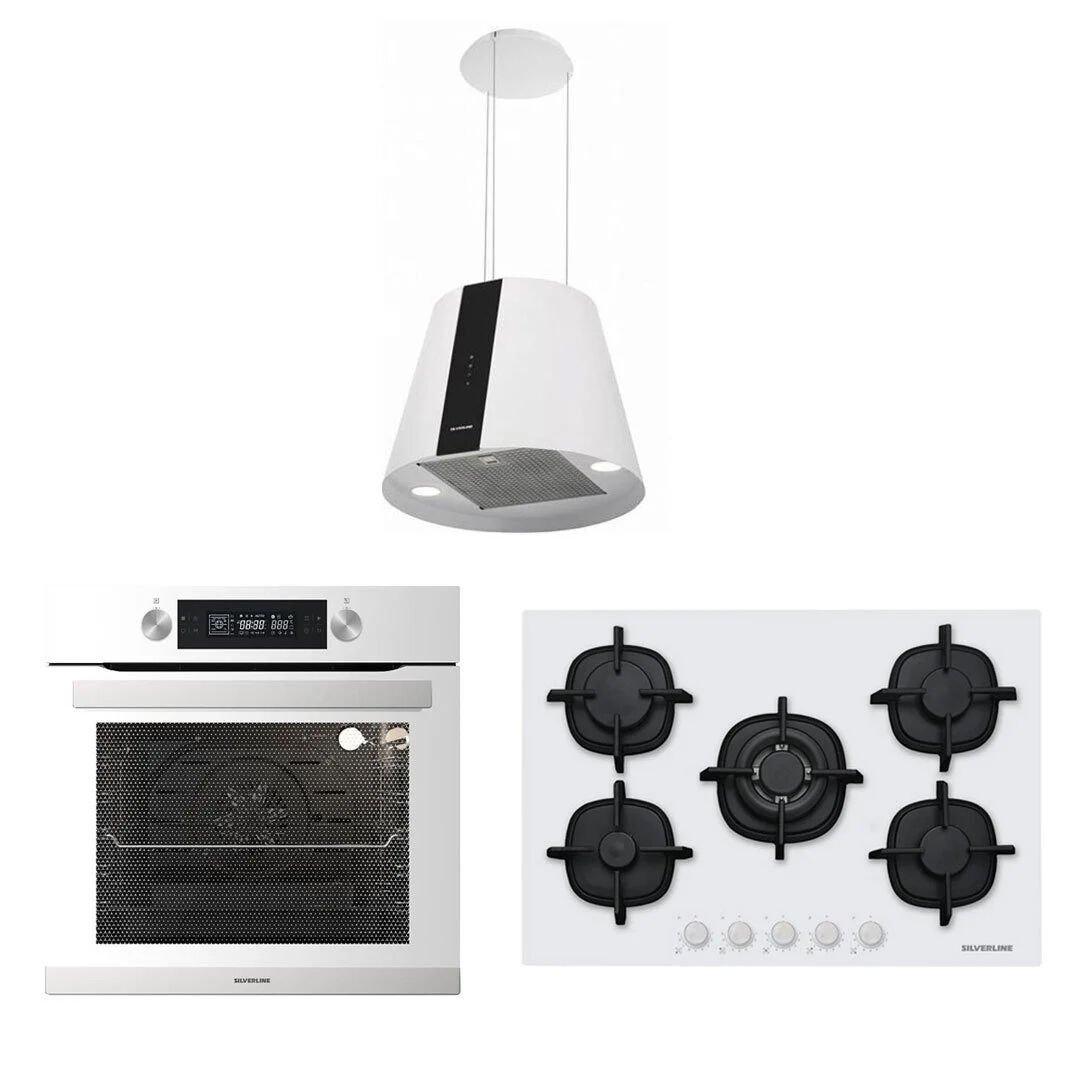 Silverline Ankastre Set 17 ( 6505W01 Fırın-4386 Dav-5426W01Ocak)