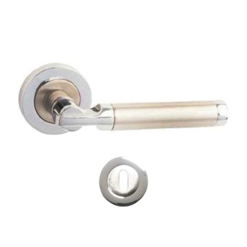 Nobel Çankaya Krom İnox Rozetli Kapı Kolu Wc Kapısı