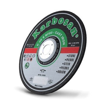 Karbosan C30 Mermer Kesici Düz Taş 180 x 3 mm