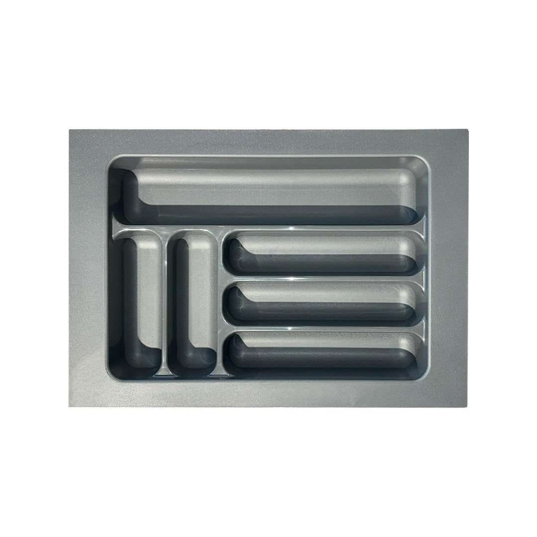 Starax Plastik Çekmece İçi Kaşıklık 2283-A / Antrasit - 34 x 49 cm