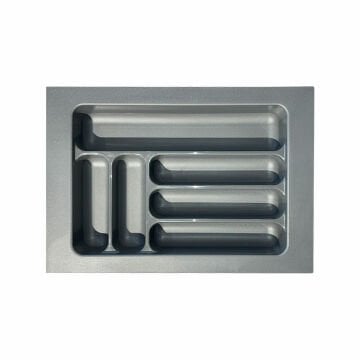 Starax Plastik Çekmece İçi Kaşıklık 2283-A / Antrasit - 34 x 49 cm