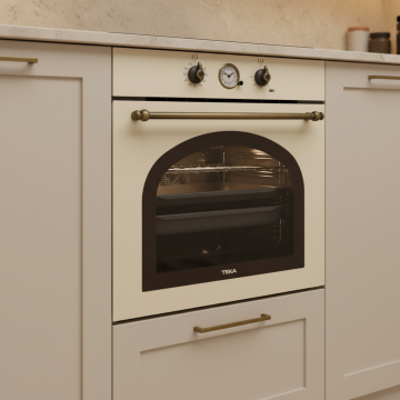 Teka HRB 6300 VN Bej Rustik Ankastre Fırın