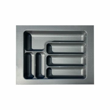 Starax Plastik Çekmece İçi Kaşıklık 2284-A / Antrasit - 39 x 49 cm