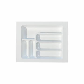 Starax Plastik Çekmece İçi Kaşıklık 2284-W /  Beyaz - 39 x 49 cm