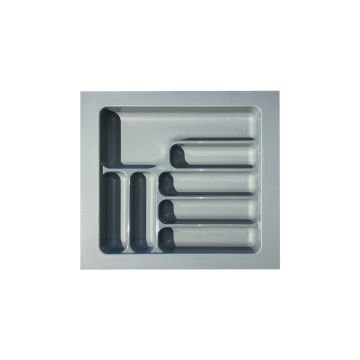 Starax Plastik Çekmece İçi Kaşıklık 2285-G / Gri - 44 x 49 cm