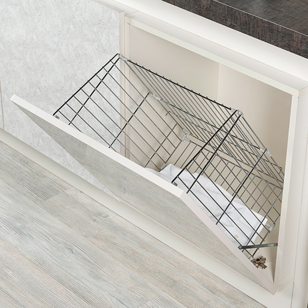 Starax Kapağa Monte Çamaşır Sepeti 8121 / 30 Cm