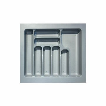 Starax Plastik Çekmece İçi Kaşıklık 2287-G / Gri - 54 x 49 cm