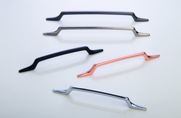 System 4520 Mobilya Kulp Siyah - 224 mm