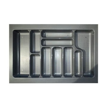 Starax Plastik Çekmece İçi Kaşıklık 2289-A / Antrasit - 74 x 49 cm