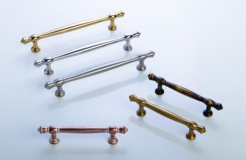 System 4482 Mobilya Kulp Parlak Nikel - 160 mm