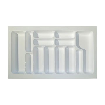 Starax Plastik Çekmece İçi Kaşıklık 2290-G / Gri - 84 x 49 cm