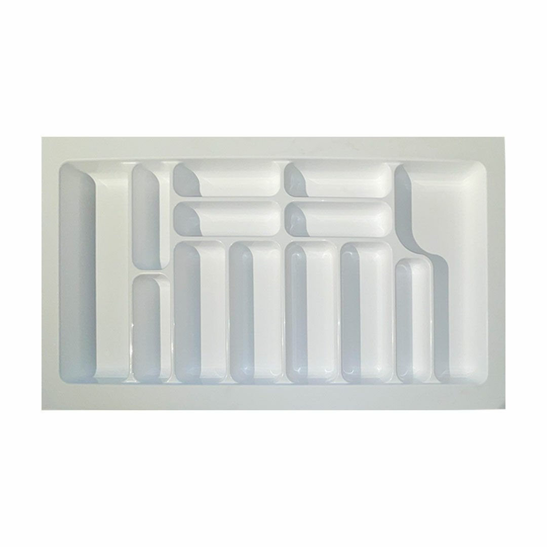 Starax Plastik Çekmece İçi Kaşıklık 2290-W / Beyaz - 84 x 49 cm