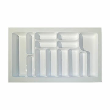 Starax Plastik Çekmece İçi Kaşıklık 2290-W / Beyaz - 84 x 49 cm