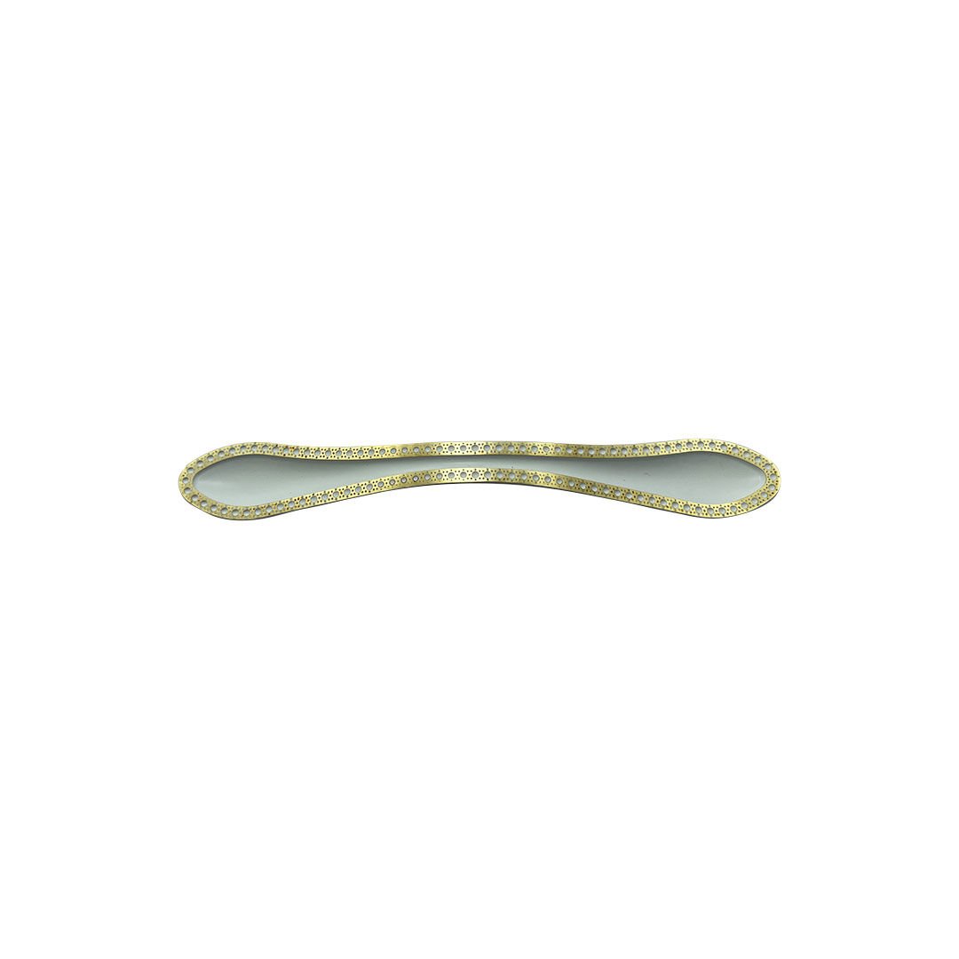 Metax Safran Mobilya Kulbu Beyaz - 128 mm