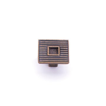 System SY 4410 Mobilya Kulp Antik Gümüş - Düğme 8 mm