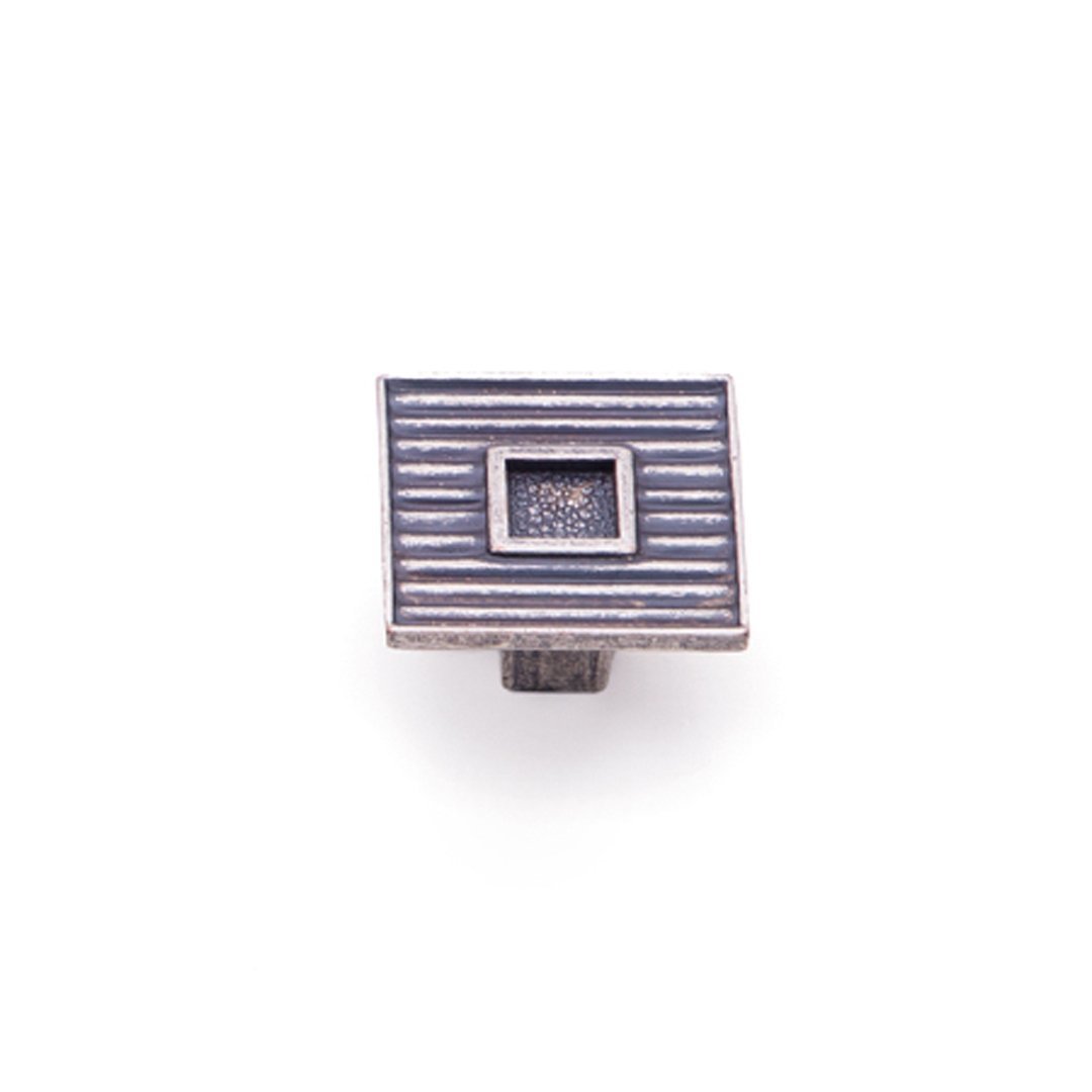 System SY 4410 Mobilya Kulp Antik Gümüş - Düğme 8 mm
