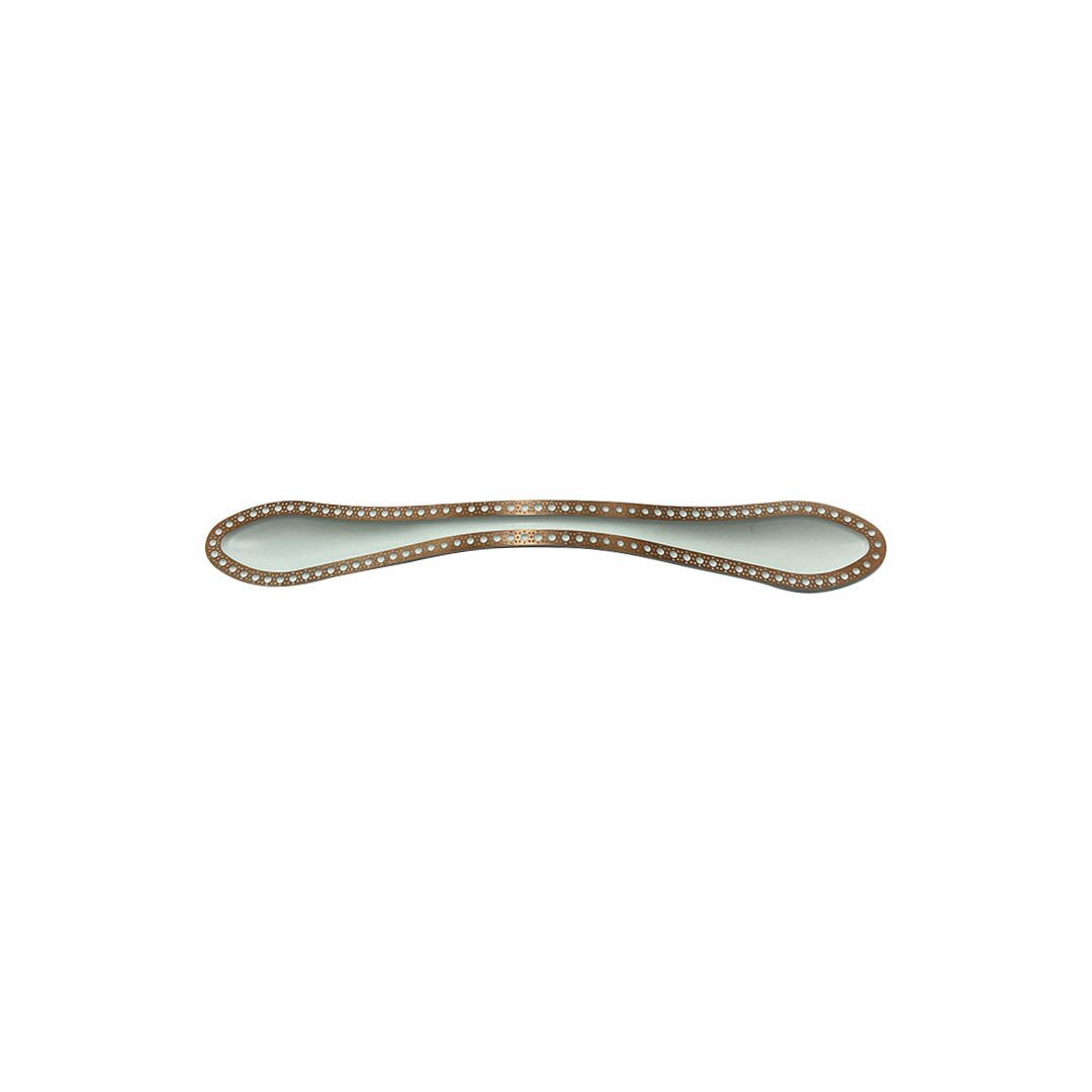 Metax Safran Mobilya Kulbu Beyaz Rose - 128 mm