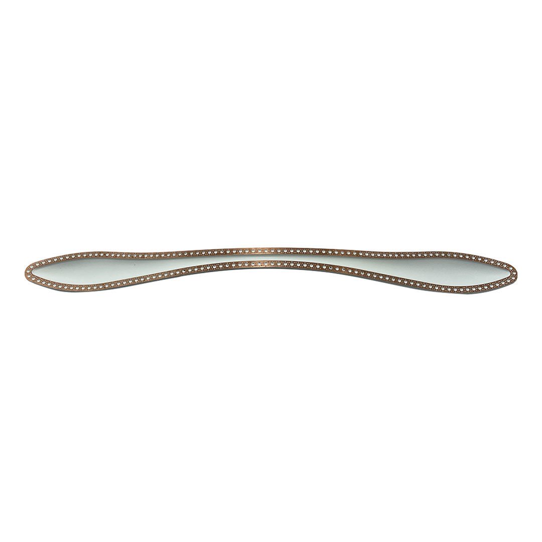 Metax Safran Mobilya Kulbu Beyaz Rose - 224 mm