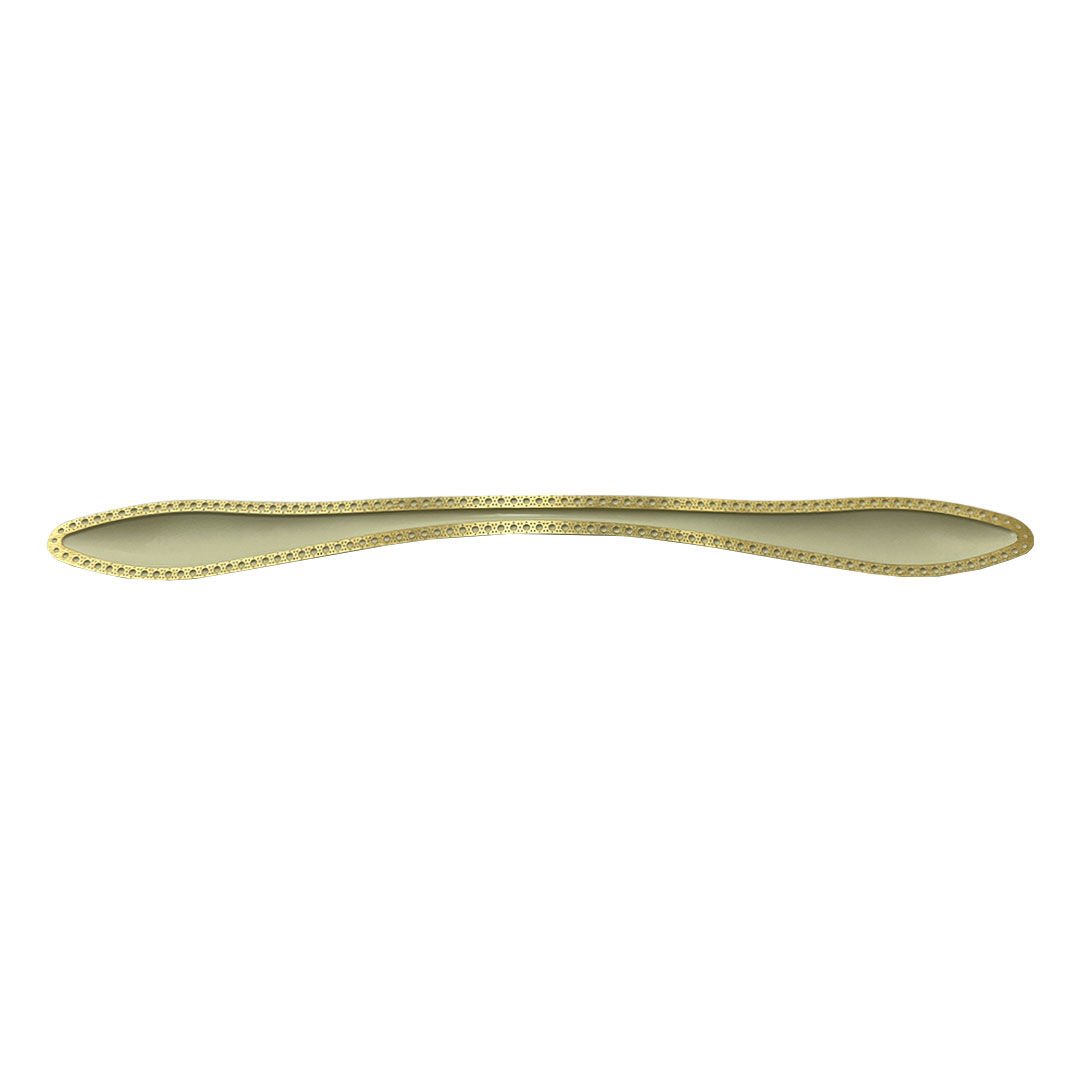 Metax Safran Mobilya Kulbu Krem Altın - 224 mm