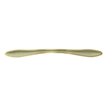Metax Safran Mobilya Kulbu Krem Altın - 224 mm