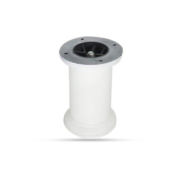 Elvin Düz Mobilya Ayak Beyaz - 10 cm
