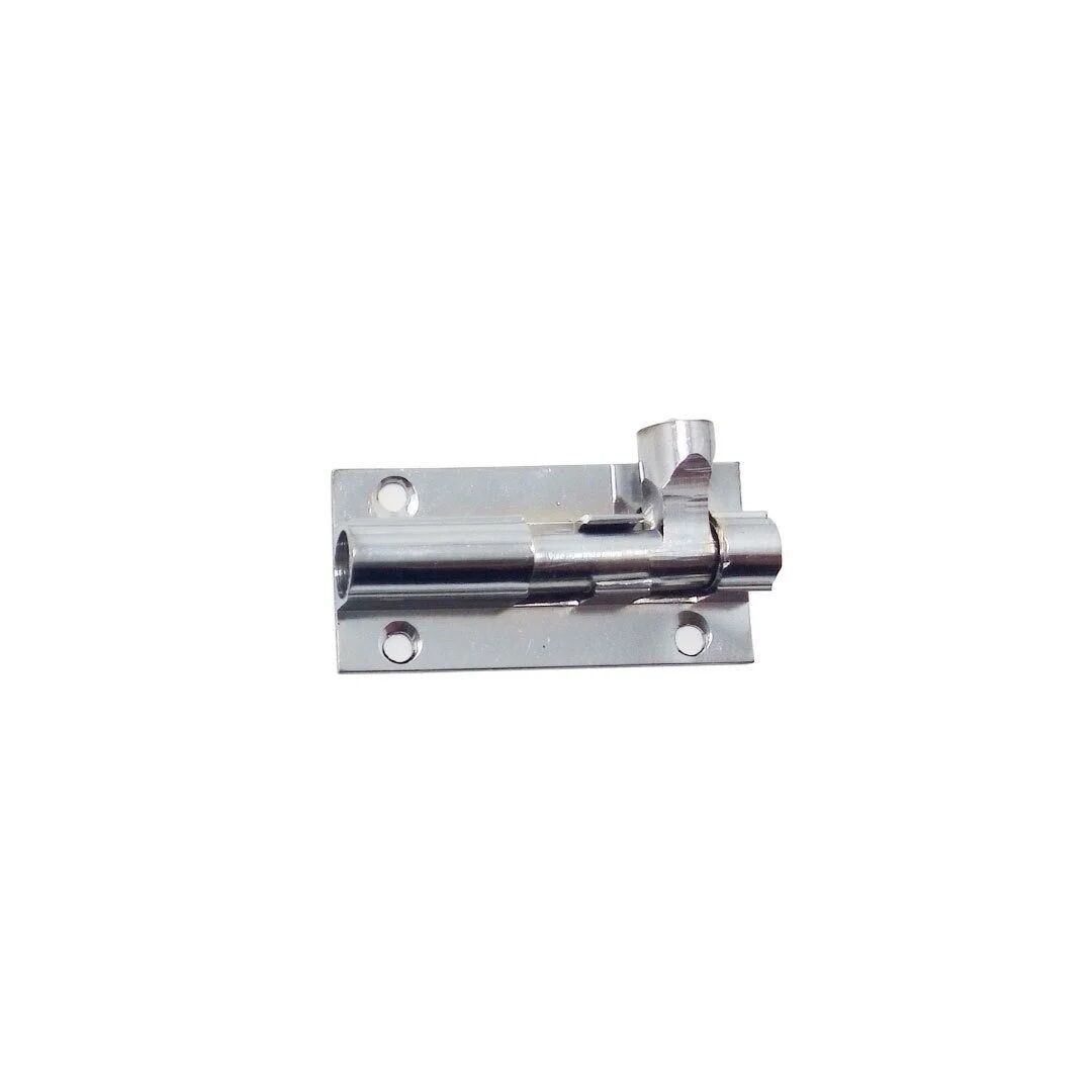 555 Pirinç Kapı Sürgüsü 5 cm - Krom