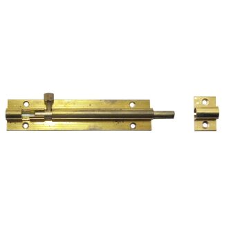 555 Pirinç Kapı Sürgüsü 7,5 cm - Sarı