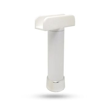 Eroğlu U Geçme Mobilya Ayak Beyaz - 12 cm