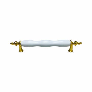 Lider Düz Polimer Kulp Altın 96 mm