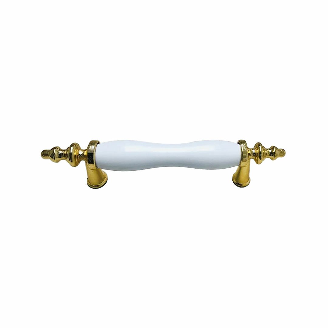 Lider Düz Polimer Kulp Altın 96 mm