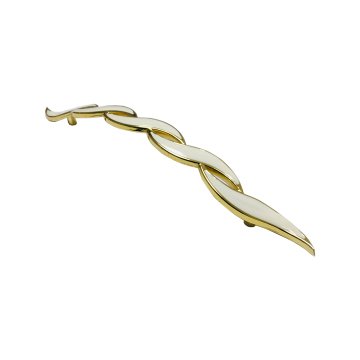 Çiğdem Beyaz Altın Zamak Mobilya Kulp 160 mm