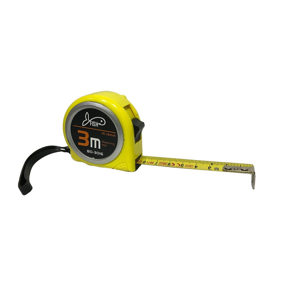 Fısh Çelik Metre 3Mtx16mm