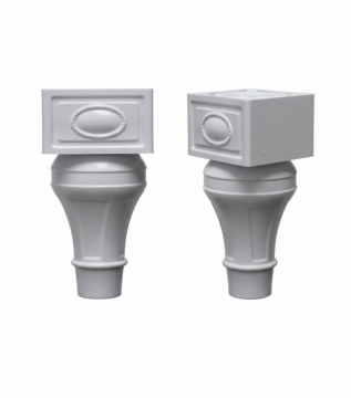 Orta Beyaz Ayak 14 Cm