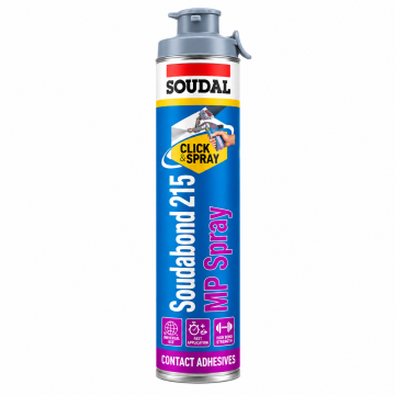 Soudal 215 MP Tabancalı Kontak Yapıştıcı Sprey 750 ml