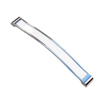 Metax Kida Mobilya Kulp Krom Beyaz - 128 mm