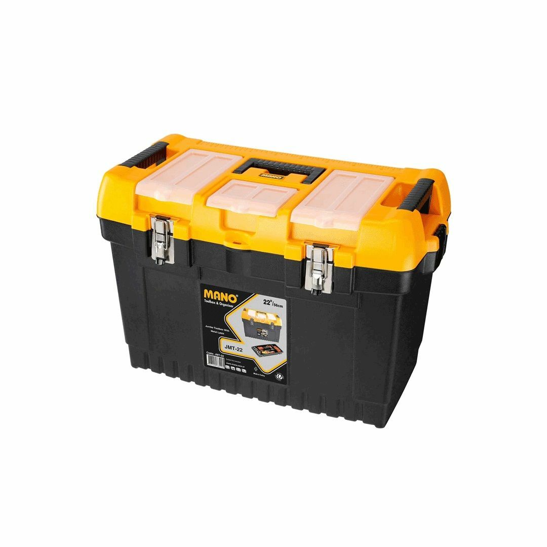 Mano Metal Kilitli Takım Çantası 22 Jumbo Metal Kilitli