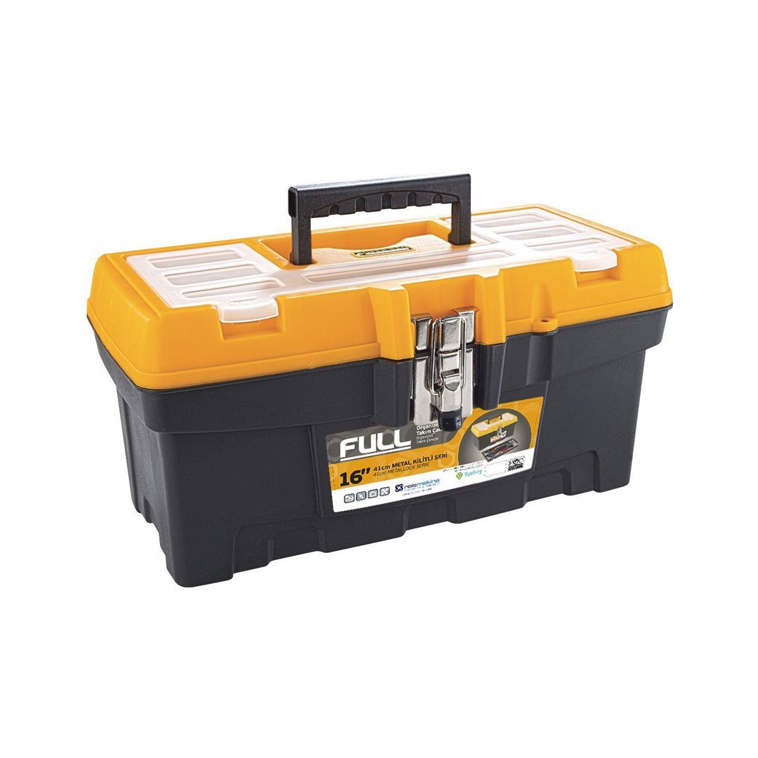 Full Metal Kilitli Takım Çantası 16 Organizer Metal Kilitli