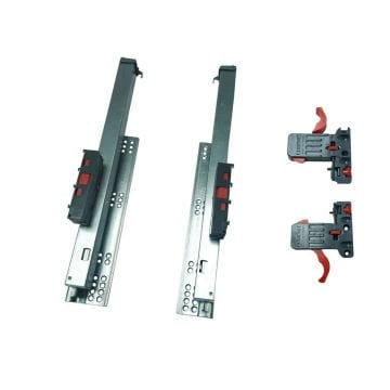 Samet Smart Slide Bas Aç Çekmece Rayı Kısmi Açılım - 30 cm