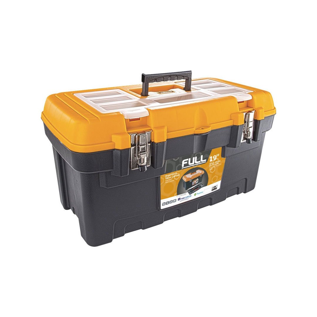 Full Metal Kilitli Takım Çantası 19 Organizer Metal Kilitli