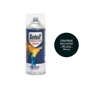 Selsil Rainbow 400 ml Sprey Boya Parlak Beyaz