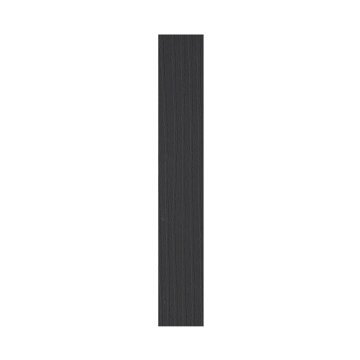 Roma 5015 Siyah Lares Mat Pvc Kenarbant 2*22 mm - 150 M