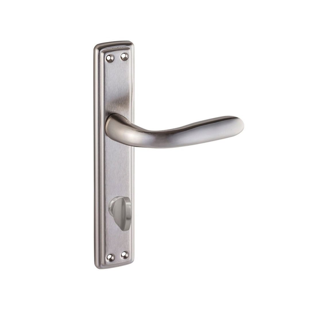 Doğanlar Alüminyum Bora Saten Aynalı Kapı Kolu Wc Kapısı