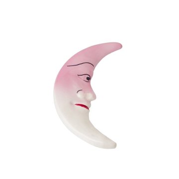 Ay Yıldız Desenli Pembe Çocuk Odası Süs Takımı
