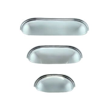 Dekor Çanak Tas Kulp Krom - 64 mm