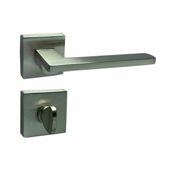 Doğanlar Pera Rozetli Kapı Kolu Saten - Wc Kapısı