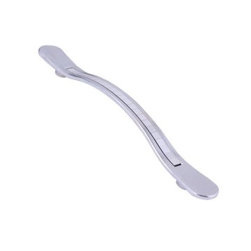 Nobel Sümer Mobilya Kulp 128 mm Krom Siyah