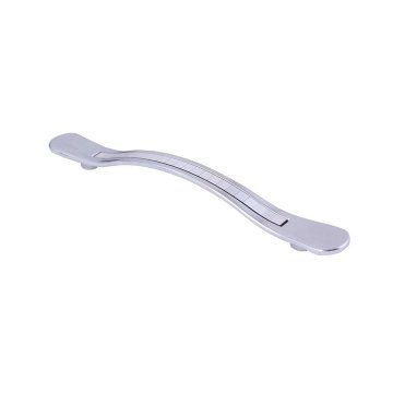 Nobel Sümer Mobilya Kulp 128 mm Krom Siyah