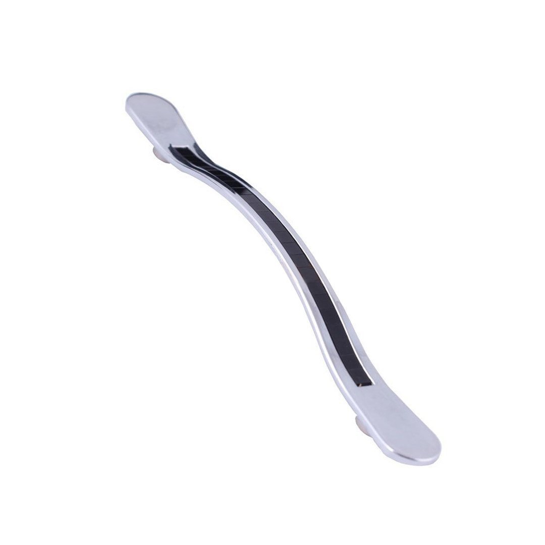 Nobel Sümer Mobilya Kulp 128 mm Krom Siyah